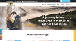 Desktop Screenshot of manalihoneymoontours.com